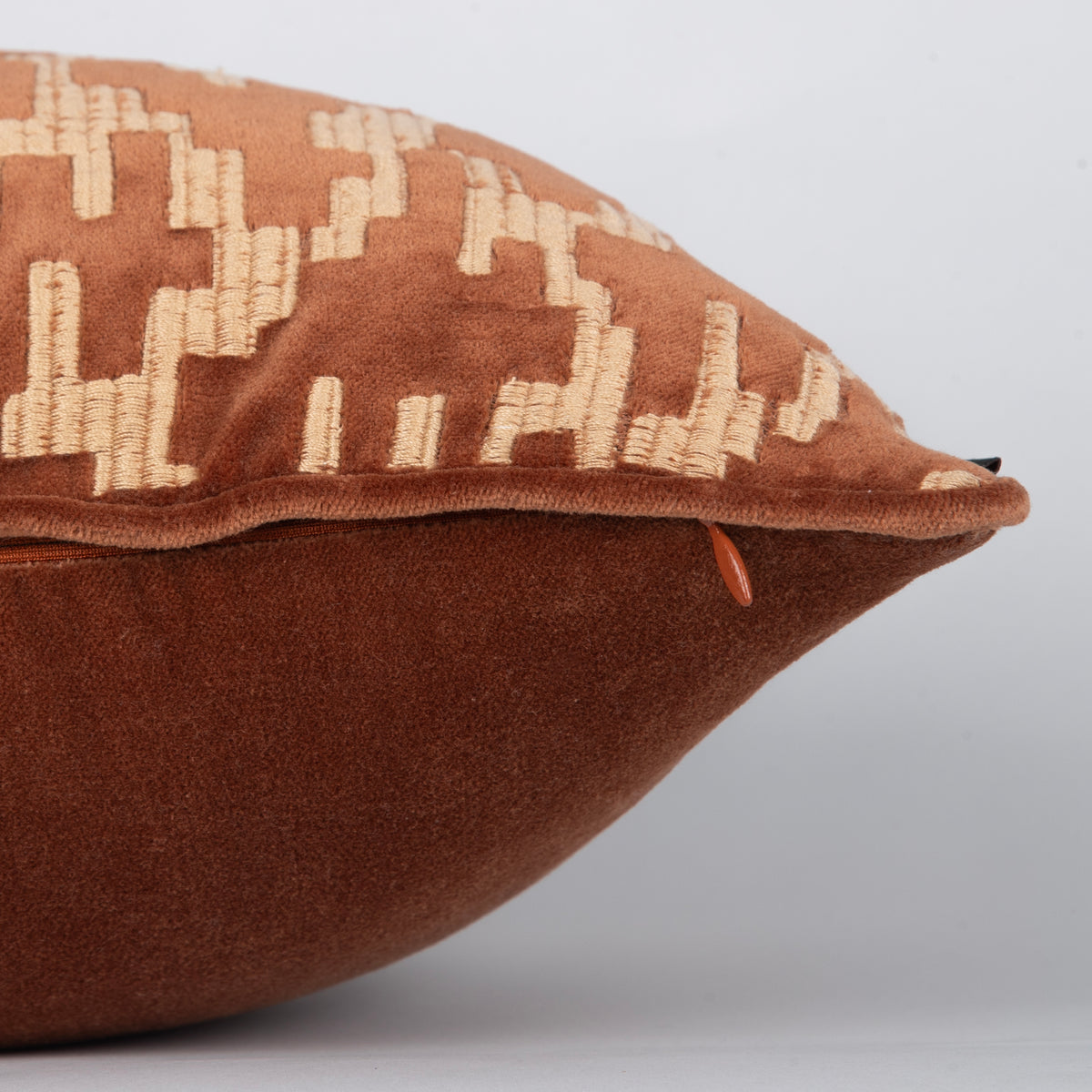 Cedar Bark Textured Lumbar Cushion