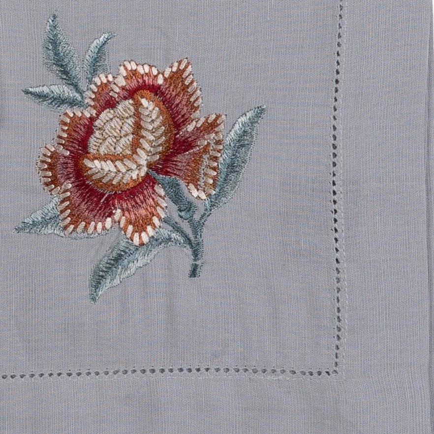 Flora Nova Emb Dinner Napkins 19*19