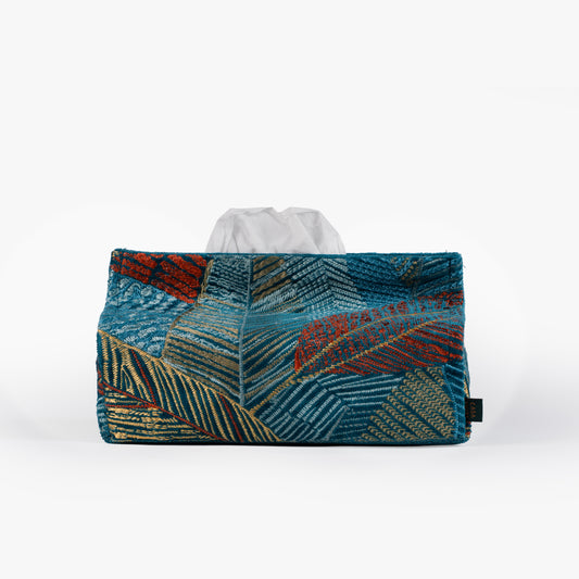Jungle Muse Velvet Tissue Box