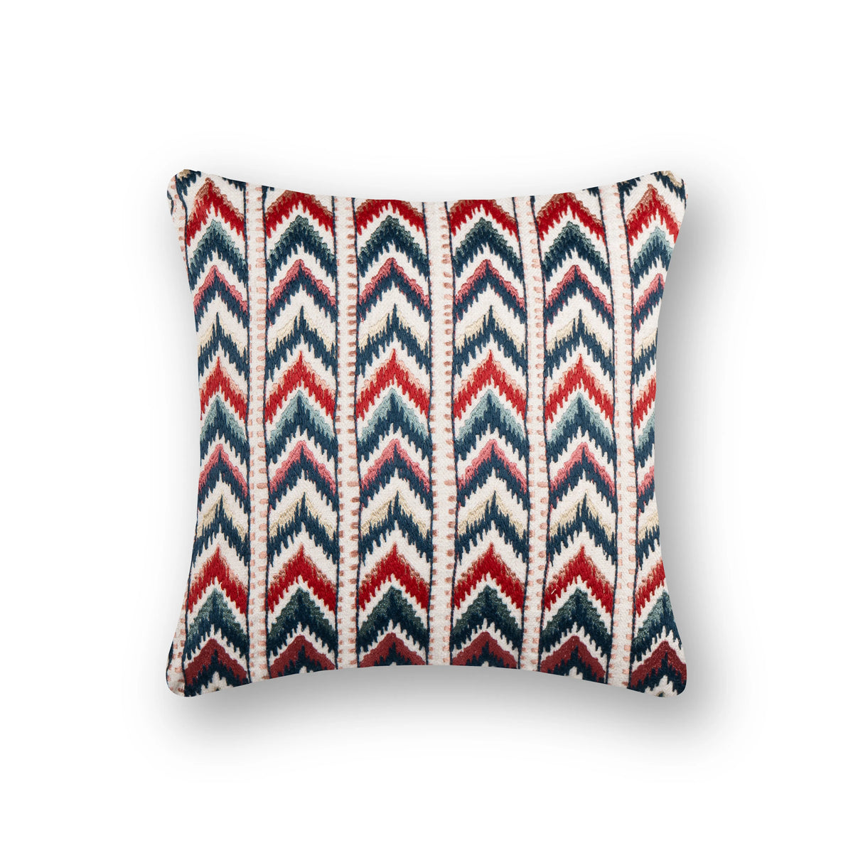 Teer Chenille Emb Cushion