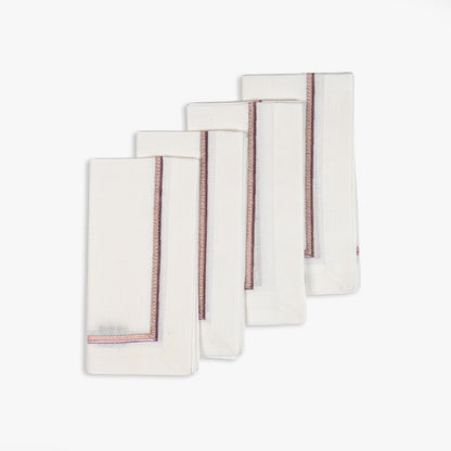 Whispered Edge Dinner Napkins