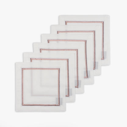Whispered Edge Cocktail Napkins