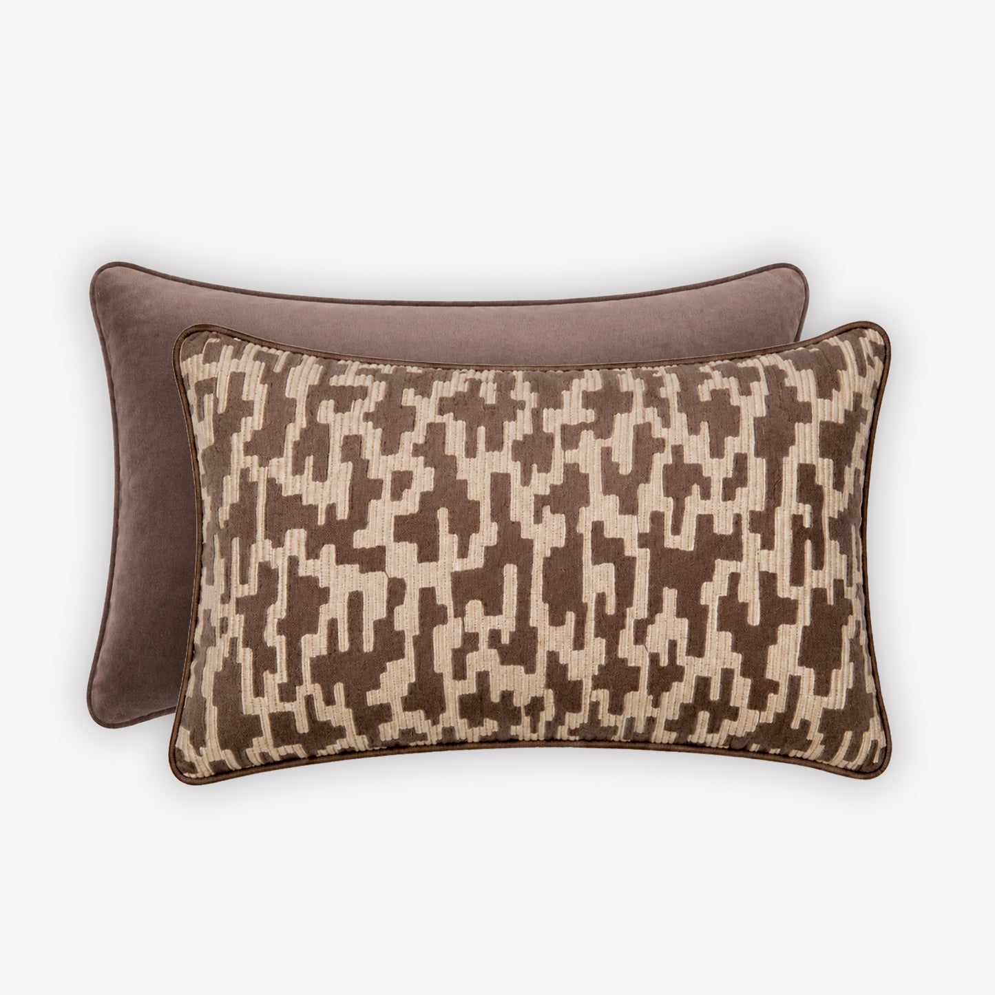 Cedar Slate Textured Lumbar Cushion
