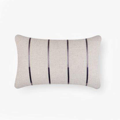 Aerial Grid Cut Pile Emb Lumbar Cushion