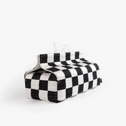 Soho Checks Tissue Box