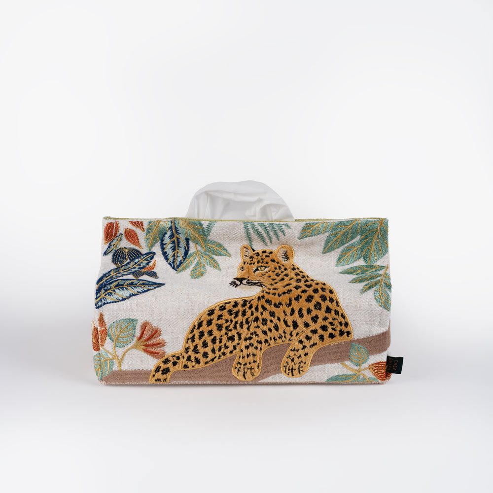Silent Prowl Applique Tissue Box