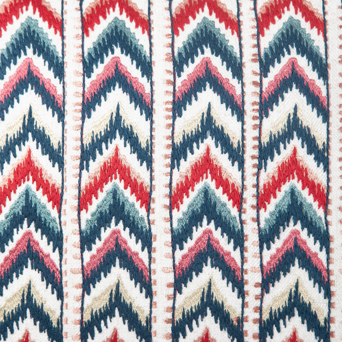 Teer Chenille Emb Cushion