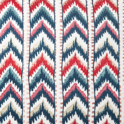 Teer Chenille Emb Cushion