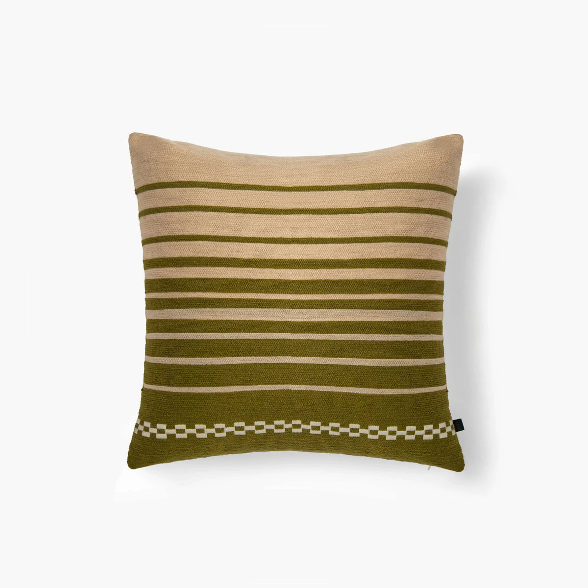 Premium Emerald Shore Chenille Lumbar Cushion 18*18
