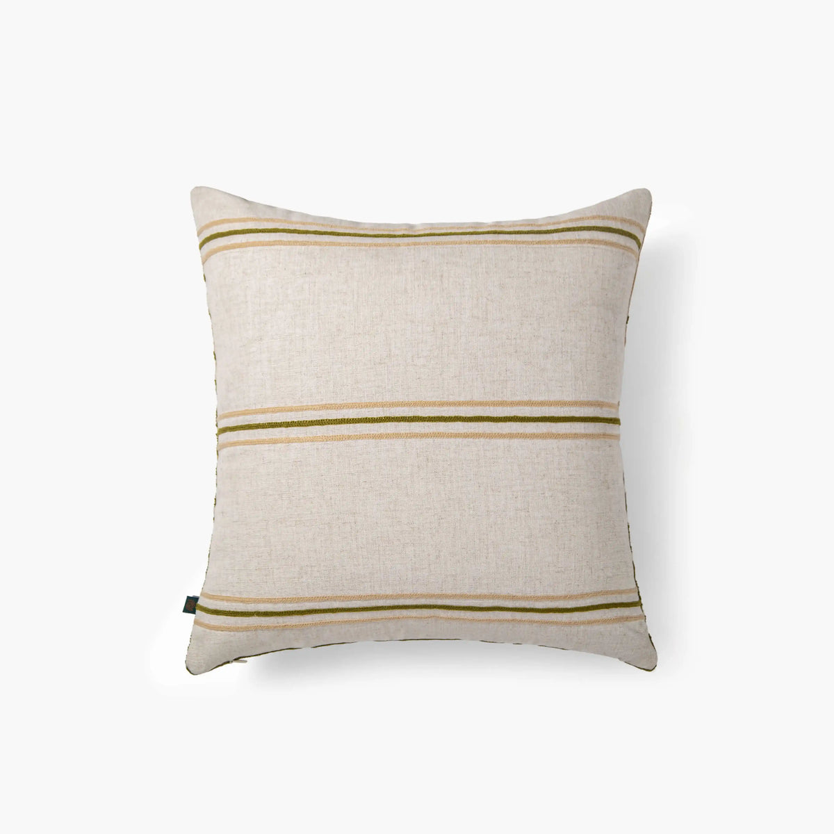 Premium Emerald Shore Chenille Lumbar Cushion 18*18 | Casa Dvipa