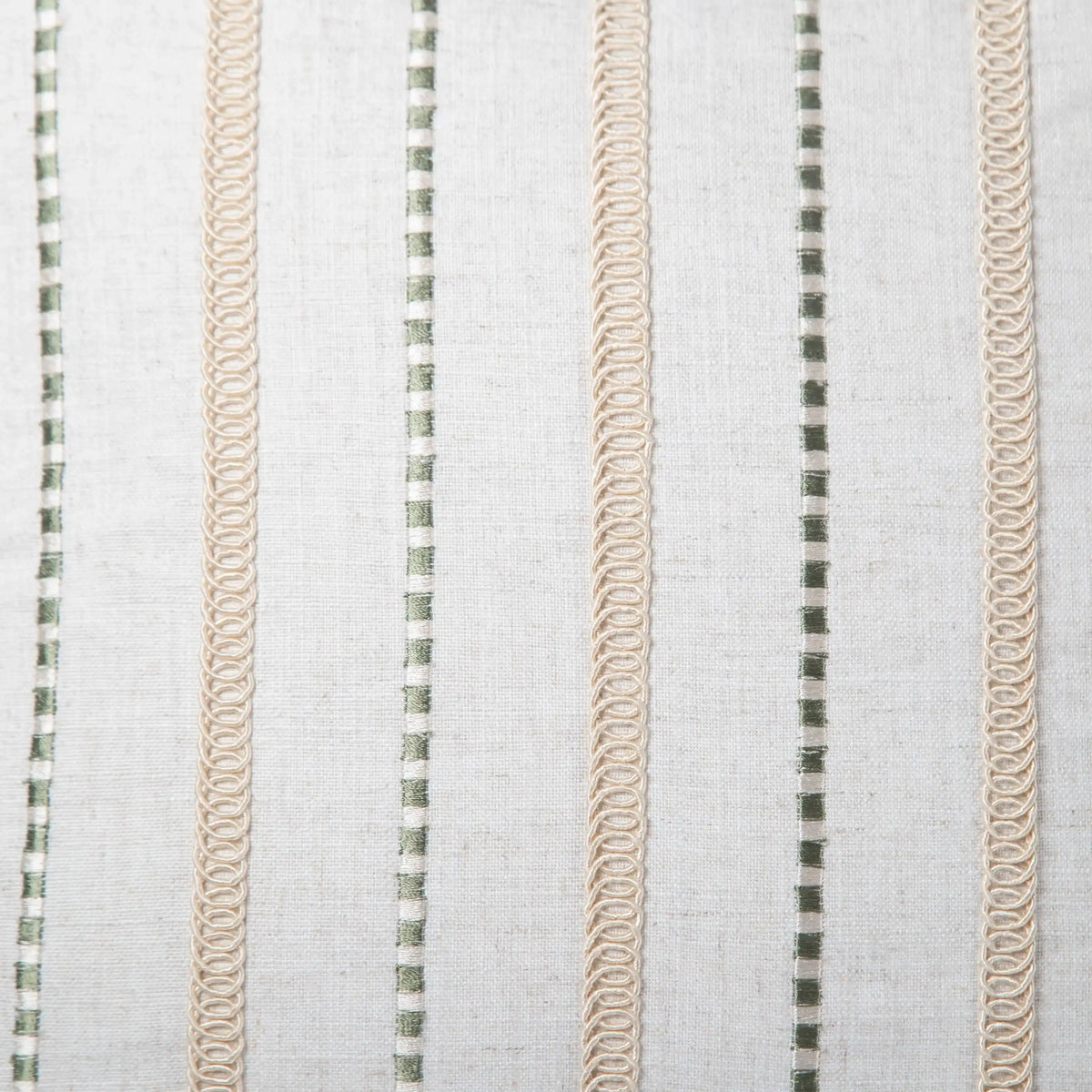 Premium Corded Meadow Embroidered Cushion 18*18