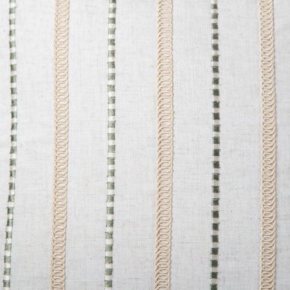 Premium Corded Meadow Embroidered Cushion 18*18