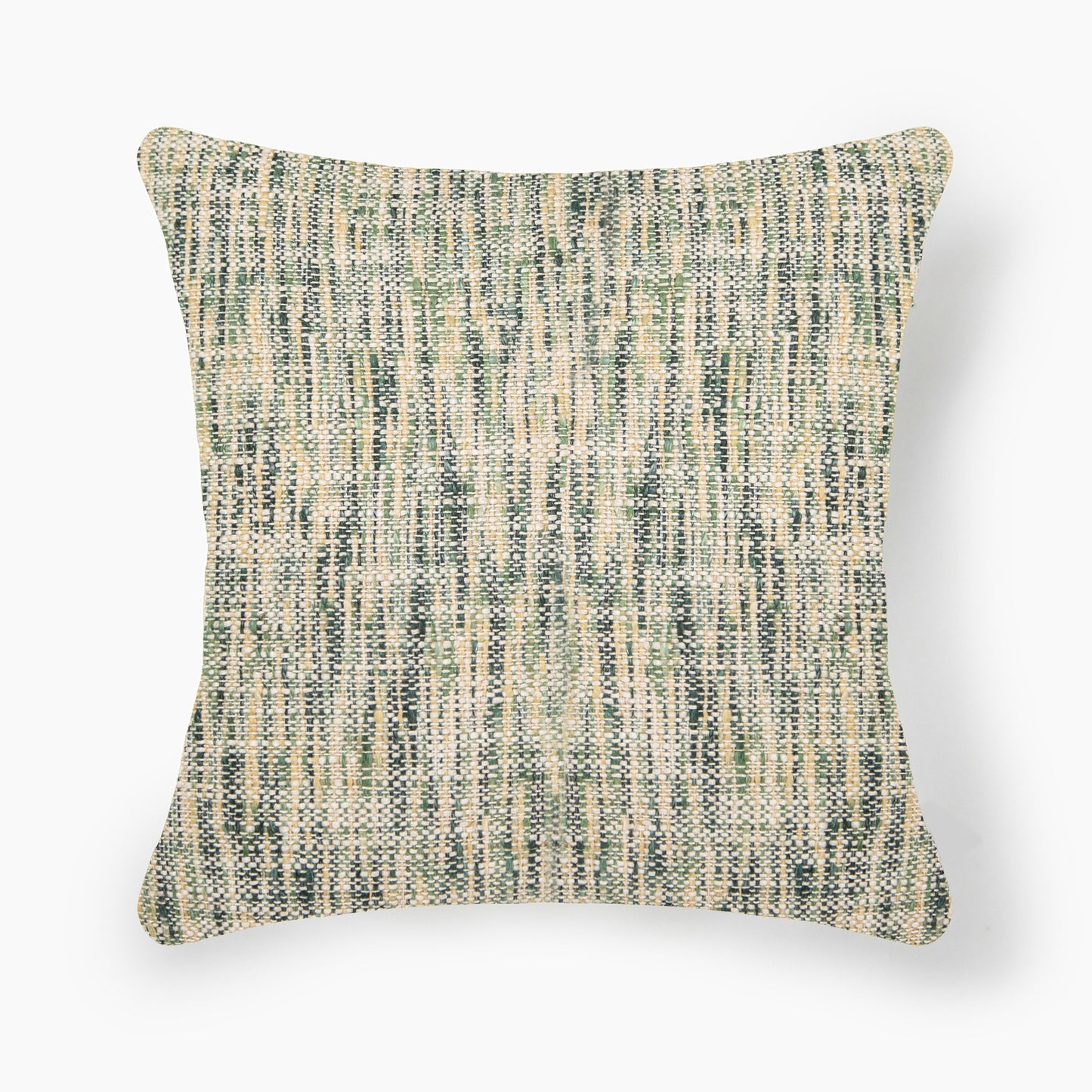 Interplay Olive Solid Textured Cushion 24" x 24"