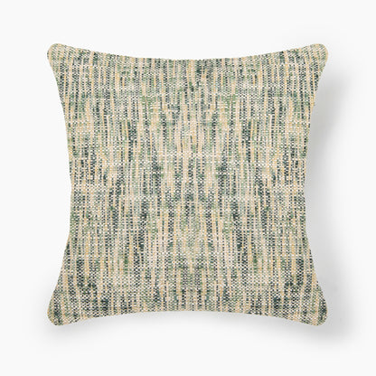 Interplay Olive Solid Textured Cushion 24" x 24"