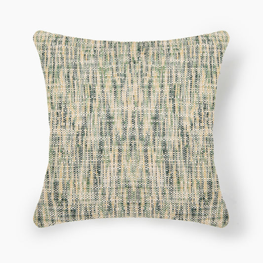Interplay Olive Solid Textured Cushion 24" x 24"