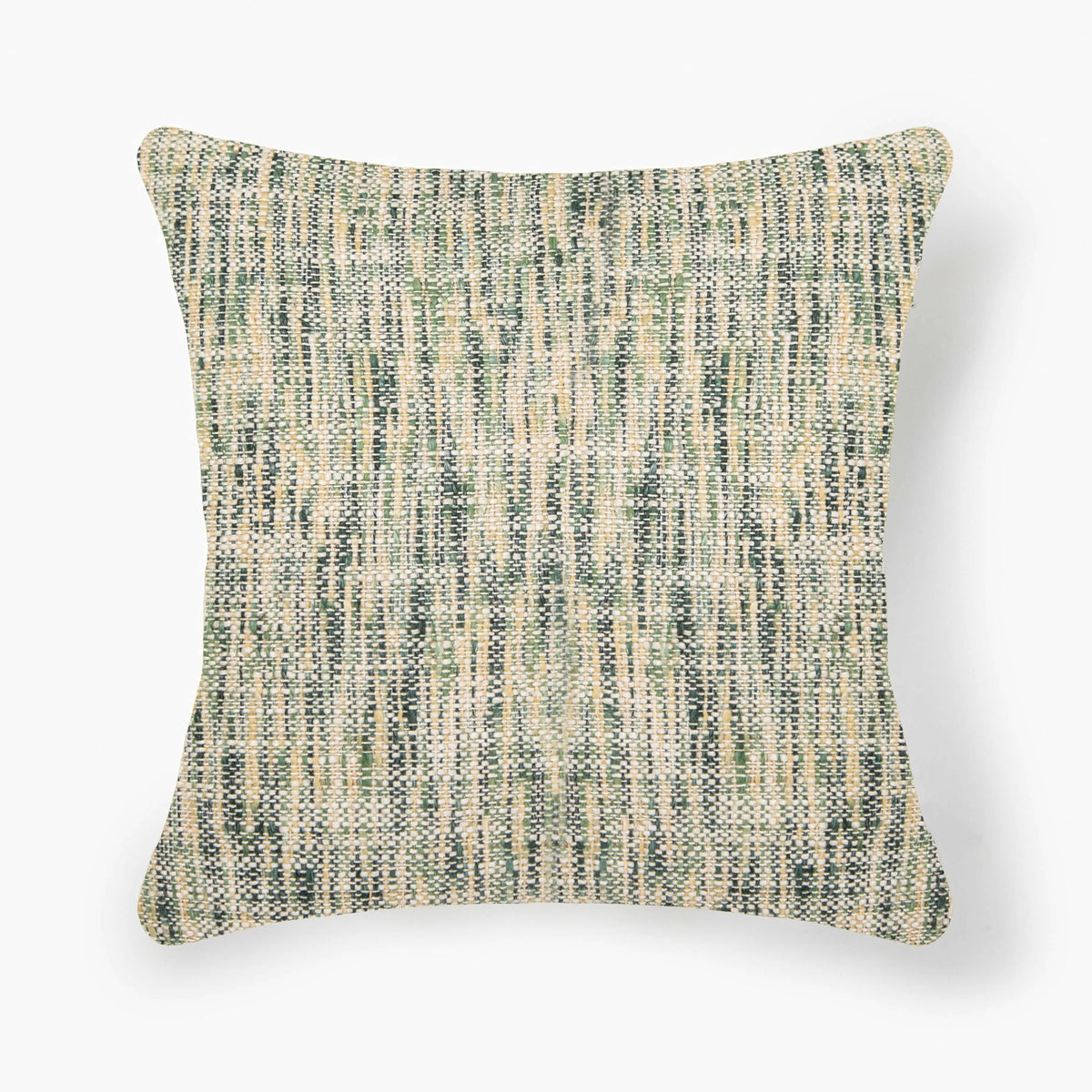 Interplay Olive Solid Textured Cushion 24x24