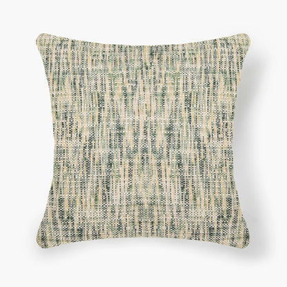 Interplay Olive Solid Textured Cushion 24x24