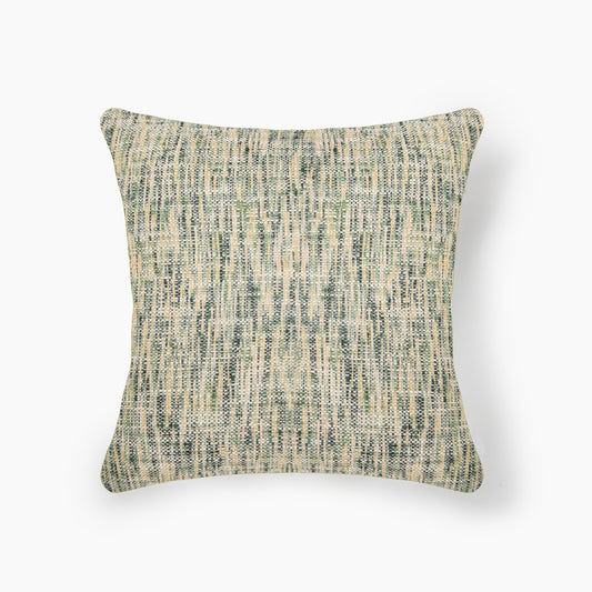 Interplay Olive Solid Textured Cushion 18" x 18"