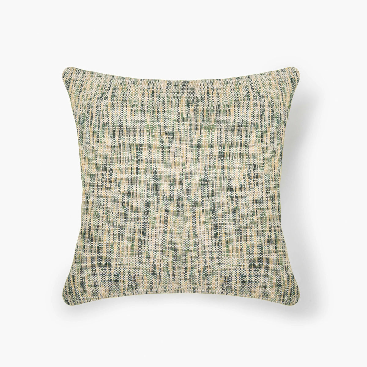 Interplay Olive Solid Textured Cushion 18x18