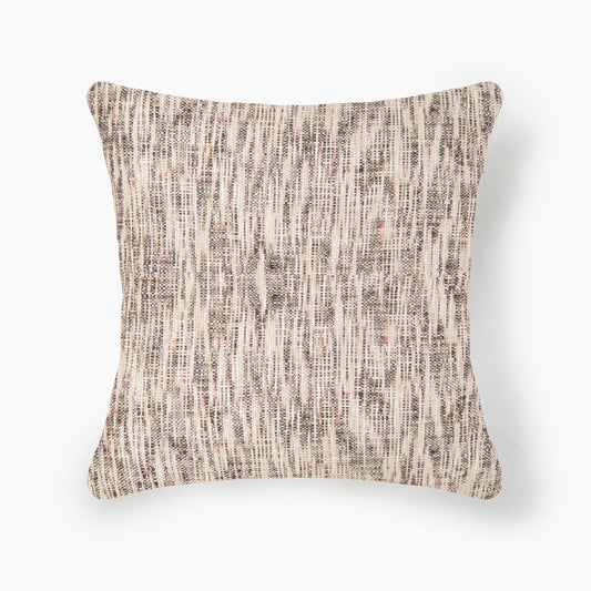 Interplay Rust Solid Textured Cushion 18" x 18"