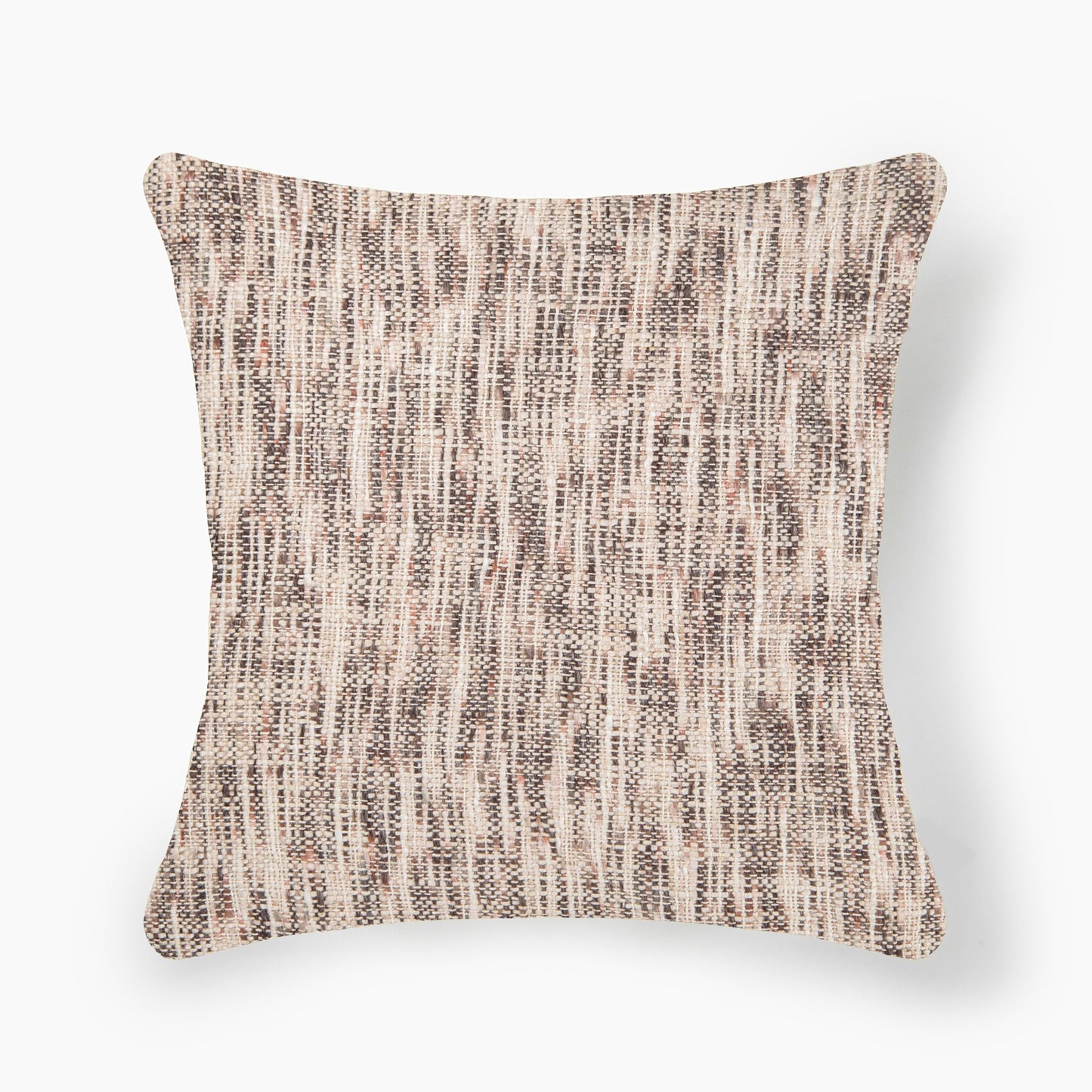 Interplay Rust Solid Textured Cushion 24" x 24"