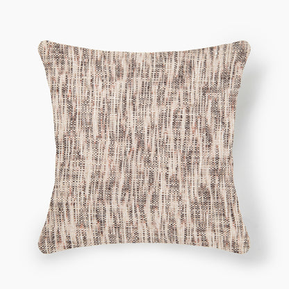 Interplay Rust Solid Textured Cushion 24" x 24"