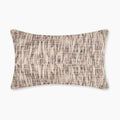 Interplay Rust Solid Textured Cushion 12" x 22"