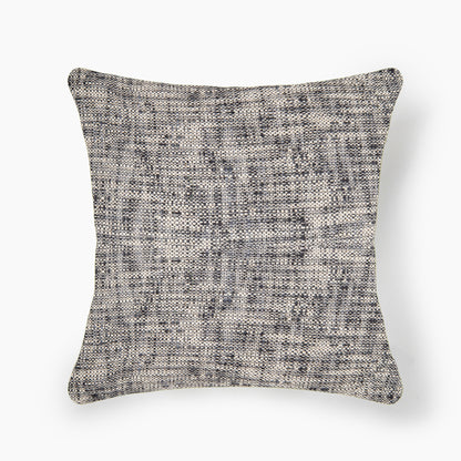 Interplay Ivory Solid Textured Cushion 24" x 24"