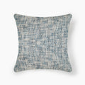 Interplay Indigo Solid Textured Cushion 18" x 18"