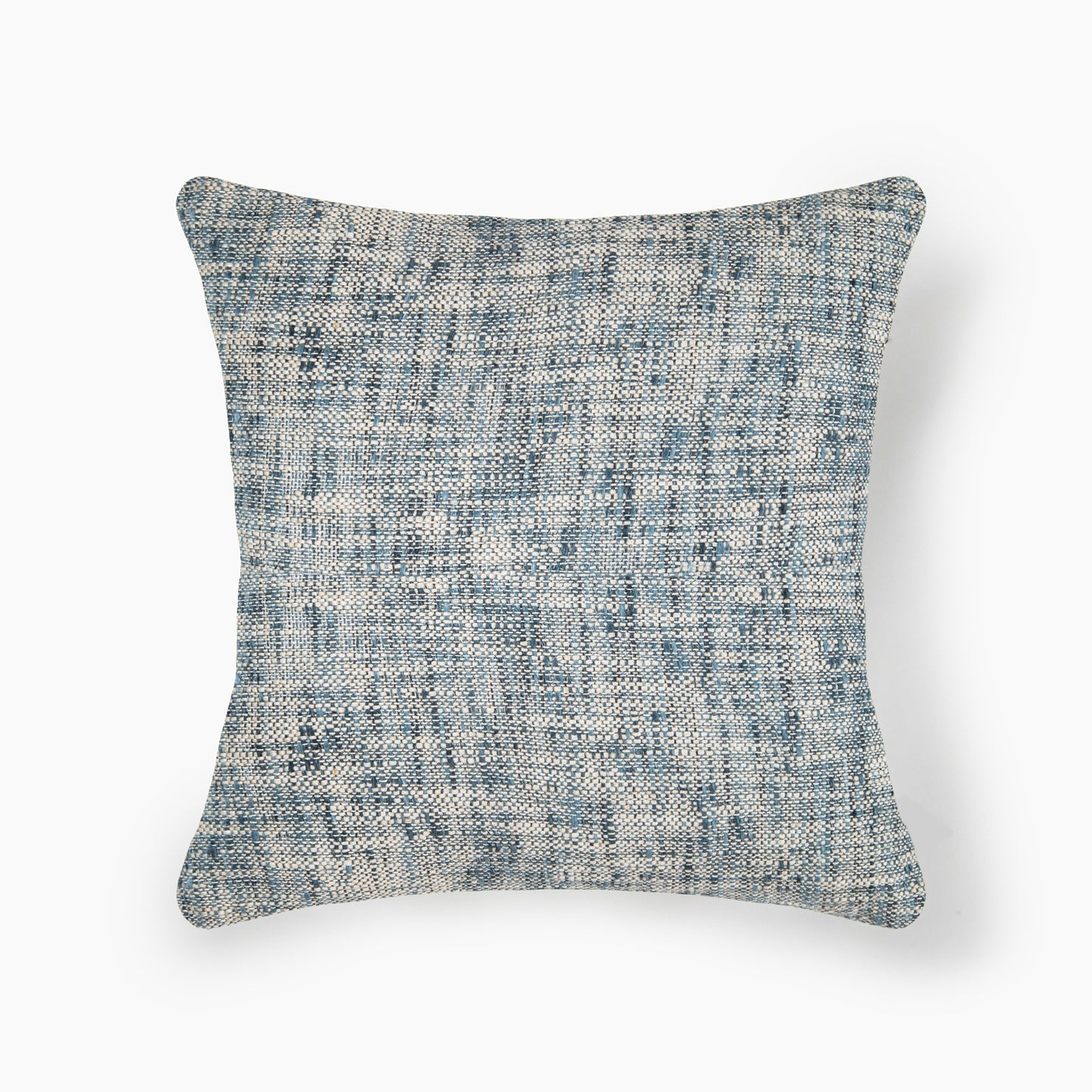 Interplay Indigo Solid Textured Cushion 18" x 18"