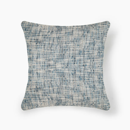 Interplay Indigo Solid Textured Cushion 18" x 18"