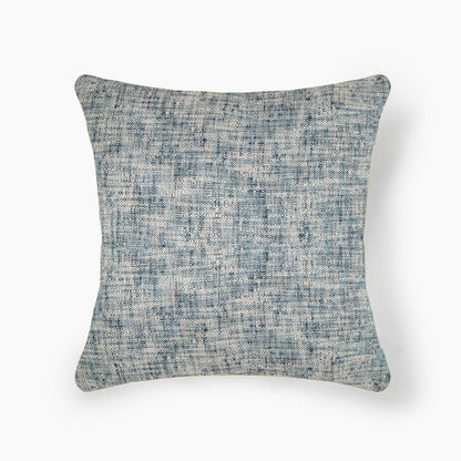 Interplay Indigo Solid Textured Cushion 24" x 24"