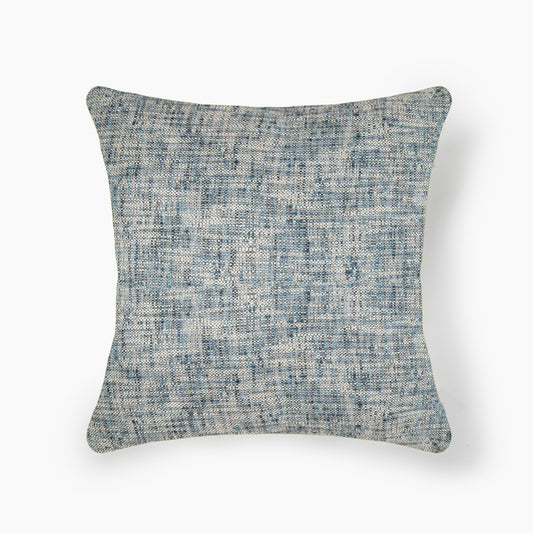Interplay Indigo Solid Textured Cushion 24" x 24"