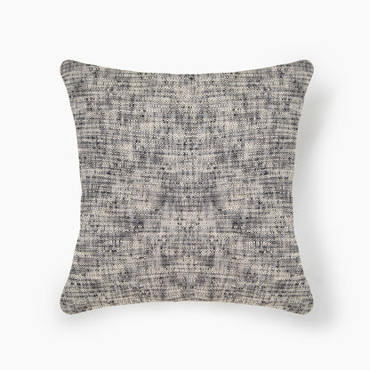 Interplay Ivory Solid Textured Cushion 18" x 18"