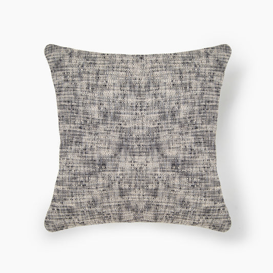 Interplay Ivory Solid Textured Cushion 18" x 18"