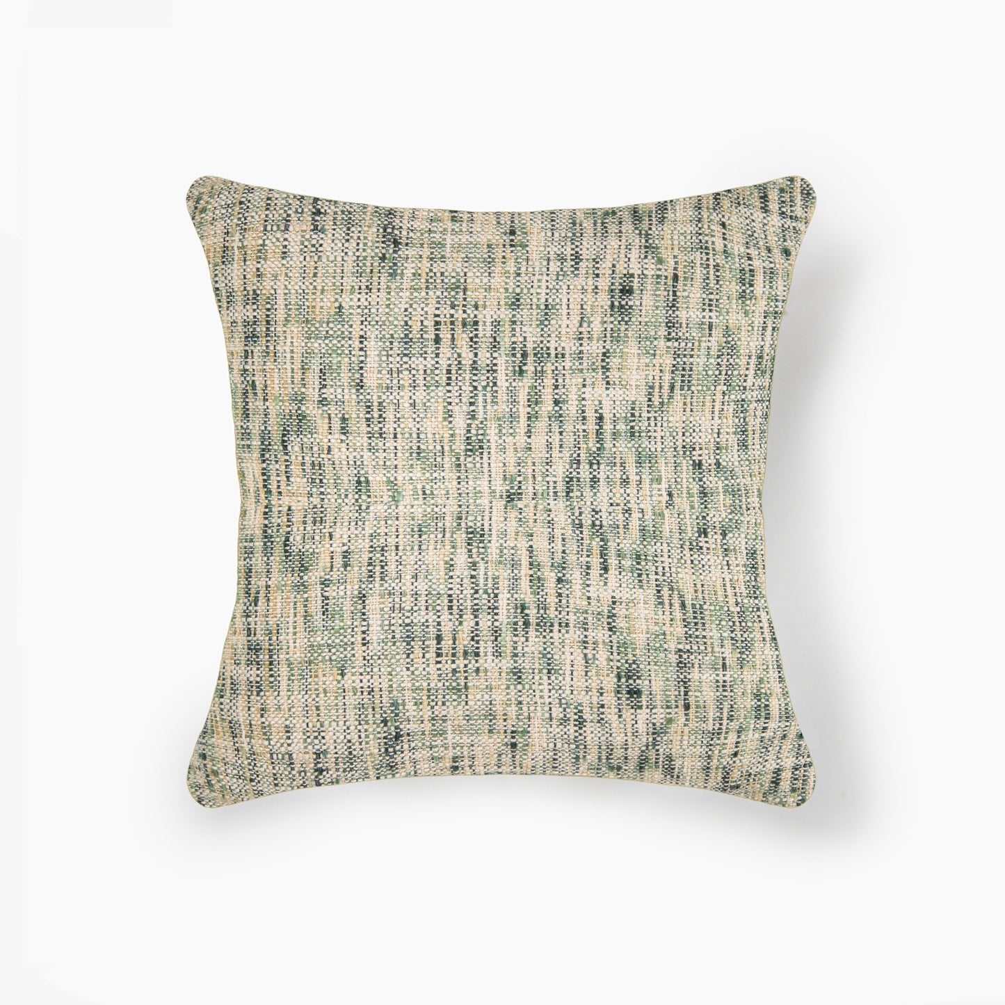 Interplay Beige Solid Textured Cushion 24" x 24"