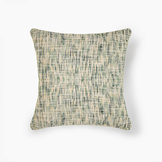 Interplay Beige Solid Textured Cushion 24" x 24"