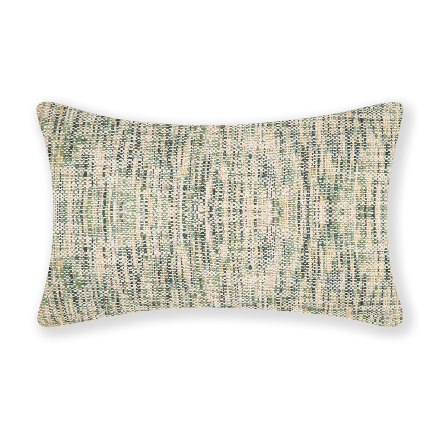 Interplay Beige Solid Textured Cushion 12" x 22"