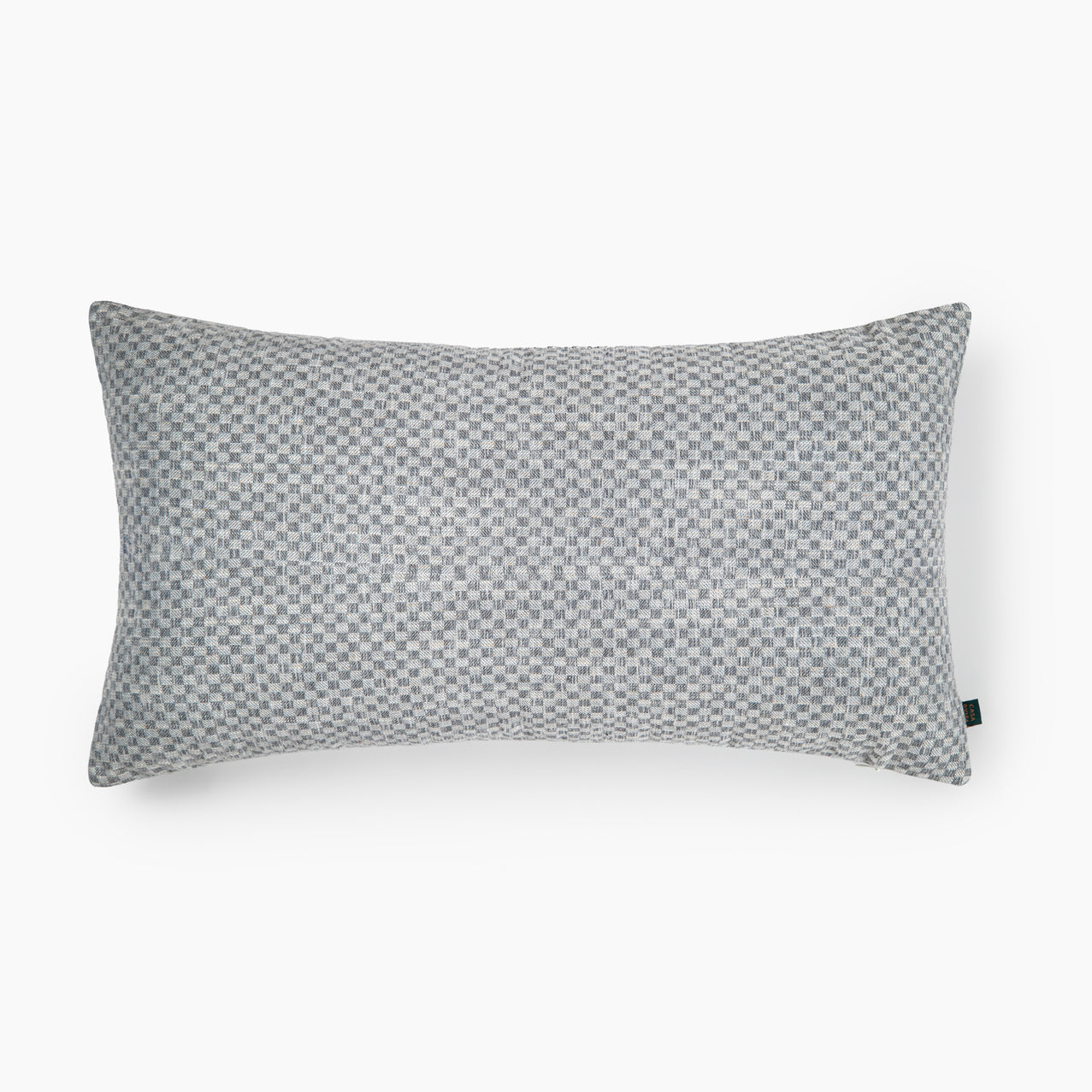 Formora Pewter Textured Lumbar Cushion
