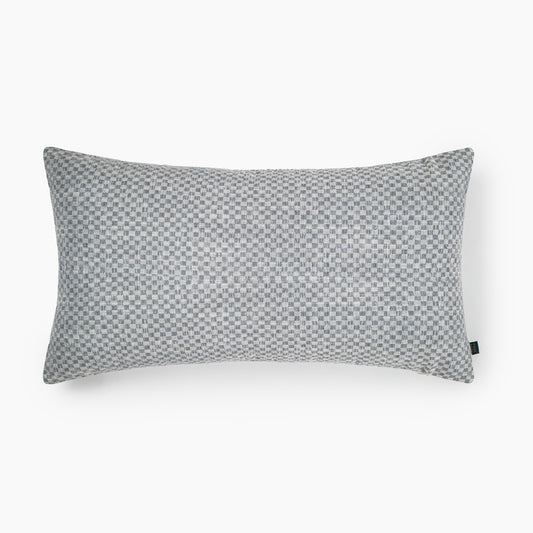 Formora Pewter Textured Lumbar Cushion