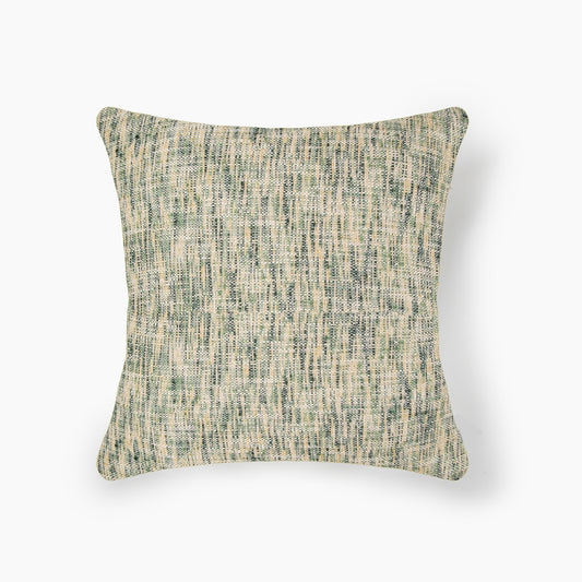 Interplay Beige Solid Textured Cushion 18" x 18"