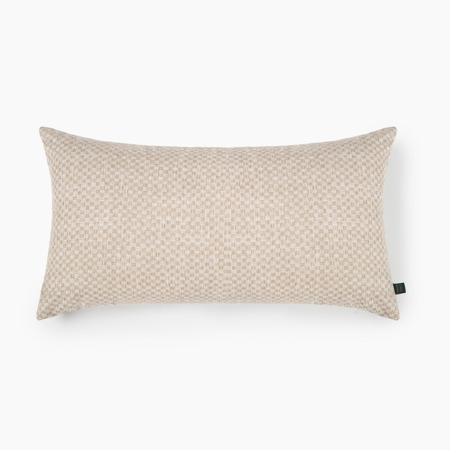Formora Jute Textured Lumbar Cushion
