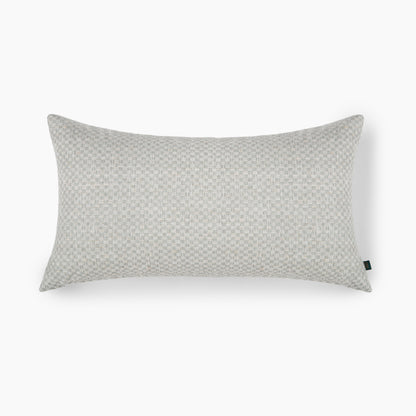 Formora Teal Green Textured Lumbar Cushion
