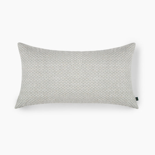 Formora Teal Green Textured Lumbar Cushion