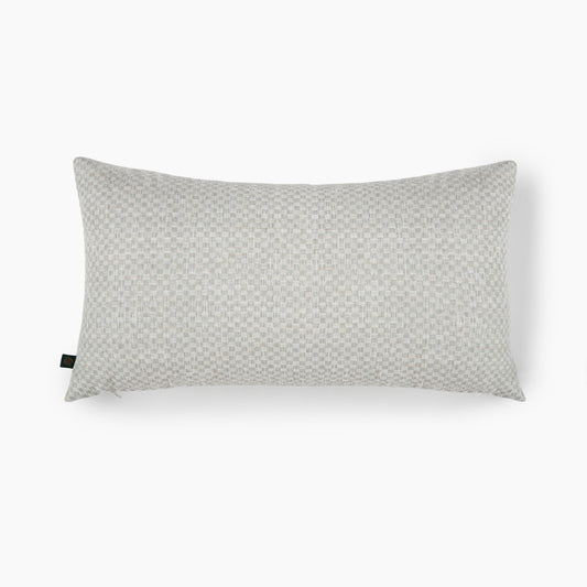 Formora Teal Green Textured Lumbar Cushion