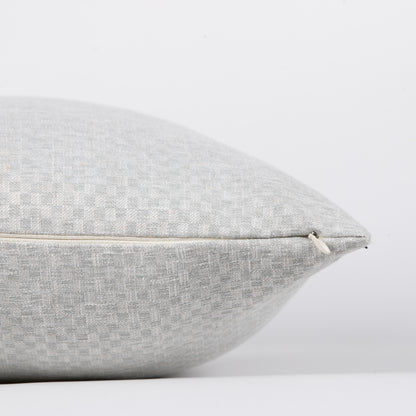 Formora Teal Green Textured Lumbar Cushion