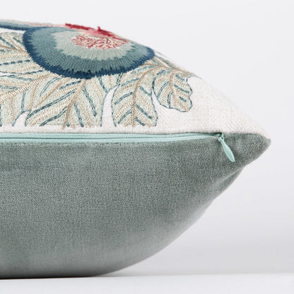 Golconda Chenille Emb Lumbar Cushion