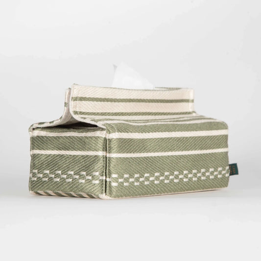 Malabar Elan Tissue Box, Crafted Woven Tissue Box