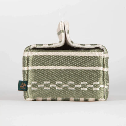 Malabar Elan Tissue Box, Crafted Woven Tissue Box side