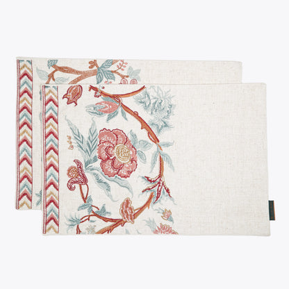 Flora Nova Emb Placemats 12*18
